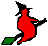 Witch on Broomstick